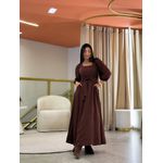 Vestido Bella Marrom