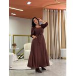 Vestido Bella Marrom