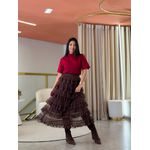 Blusa Betina Bordo