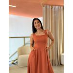 Vestido Vivian Telha