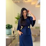 Conjunto Maria Azul Marinho