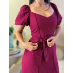 Vestido Juliene Bordo