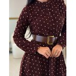 Vestido Cloe Marrom