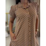 Vestido Monique Caramelo