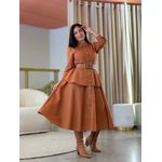Vestido Gabi Caramelo