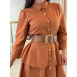 Vestido Gabi Caramelo