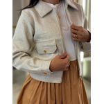 Casaco Bia Creme