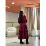 Vestido Aline Bordo
