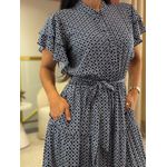 Vestido Melina Azul Marinho