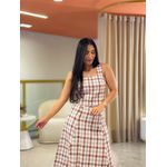 Conjunto Clara Caramelo E Off White
