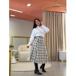 Conjunto Clara Preto E Off White