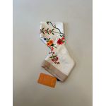 Lenço Seda Creme