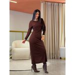 Vestido Pati Marrom