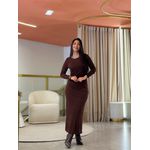 Vestido Pati Marrom