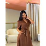 Vestido Pamela Marrom