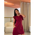 Vestido Allana Vinho
