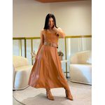 Vestido Taty Caramelo