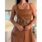 Vestido Taty Caramelo