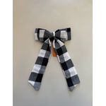 Laço Preto E Branco Xadrez