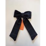 Laço De Luxo Risca De Giz Preto