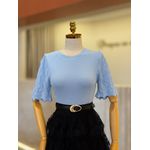 Blusa Babi Azul Bebe