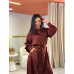Vestido Mileide Bordo