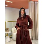 Vestido Mileide Bordo