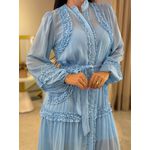 Vestido Beatriz Azul Bebe