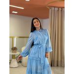 Vestido Beatriz Azul Bebe
