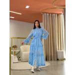 Vestido Beatriz Azul Bebe