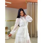 Vestido Beatriz Branco