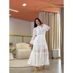 Vestido Beatriz Branco