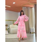 Vestido Beatriz Rosa Bebe