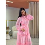 Vestido Beatriz Rosa Bebe