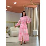 Vestido Beatriz Rosa Bebe