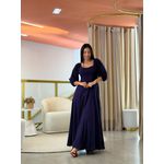 Vestido Simara Azul Marinho
