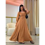 Vestido Simara Caramelo