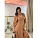Vestido Simara Caramelo