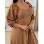Vestido Simara Caramelo