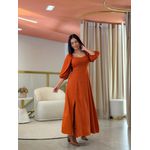 Vestido Simara Terracota