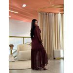 Vestido Rosana Bordo