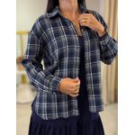 Camisa Babi Xadrez Azul