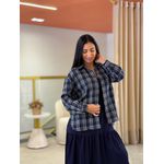 Camisa Babi Xadrez Azul