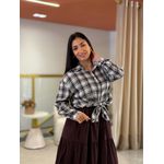 Camisa Babi Xadrez Off