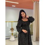 Vestido Bia Preto Floral