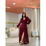 Vestido Valencia Vinho