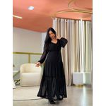 Vestido Valencia Preto