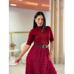 Blusa Camila Vinho