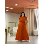 Vestido Rosane Terracota