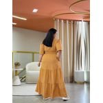 Vestido Plus Sofia Caramelo